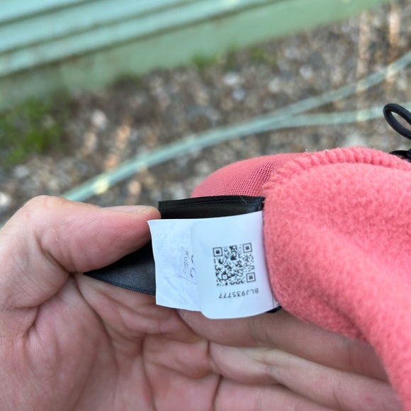 Men’s The North Face Salmon/Black Denali Polartec Fleece Size L - Picture 5 of 9